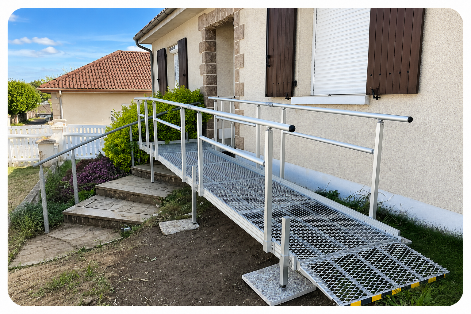 Installation d’une rampe Hopmoov